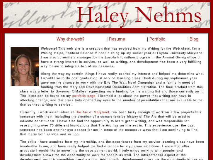 www.haleynehms.net