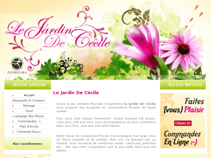 www.lejardindececile.com