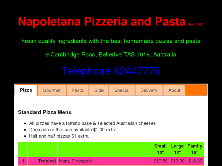 www.napoletanapizza.com