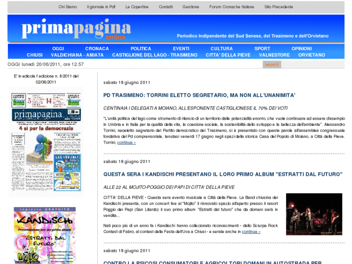 www.primapaginachiusi.it