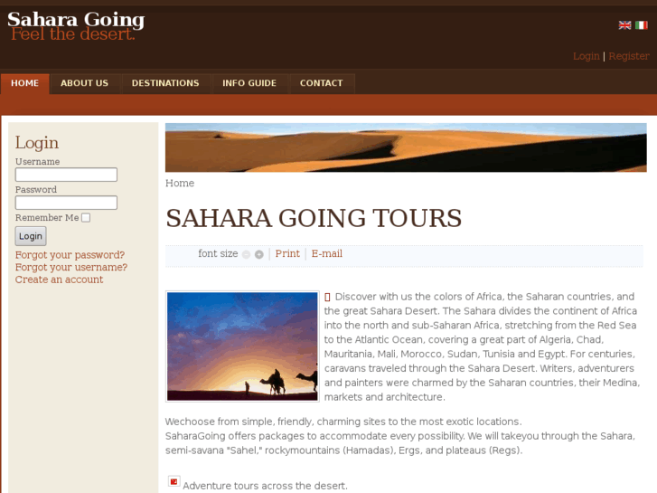 www.saharagoing.com