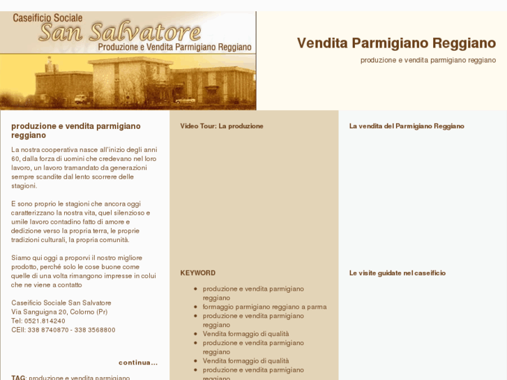 www.venditaparmigianoreggiano.it