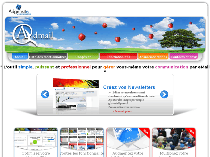 www.admail.fr