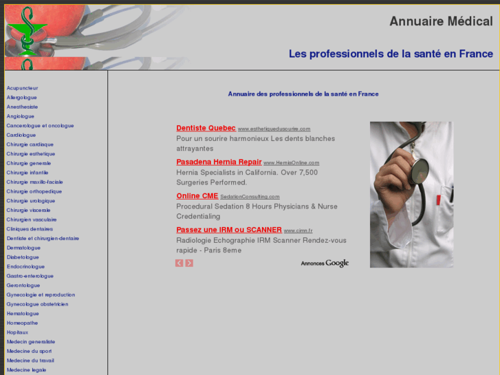 www.annuaire-medical.fr