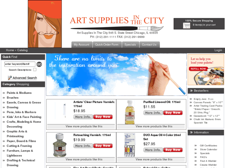 www.artsuppliesinthecity.com