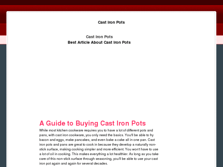 www.castironpotsshop.com