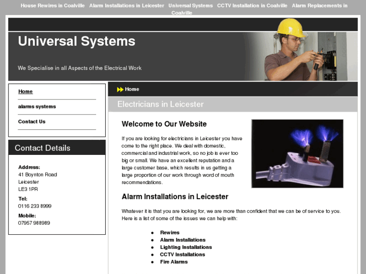 www.electriciansinleicester.com
