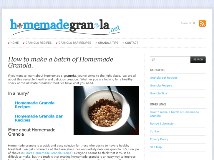 www.homemadegranola.net