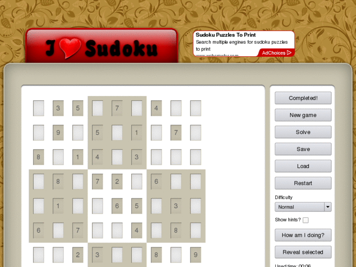 www.iheartsudoku.com