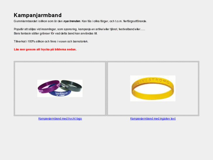 www.kampanjarmband.com