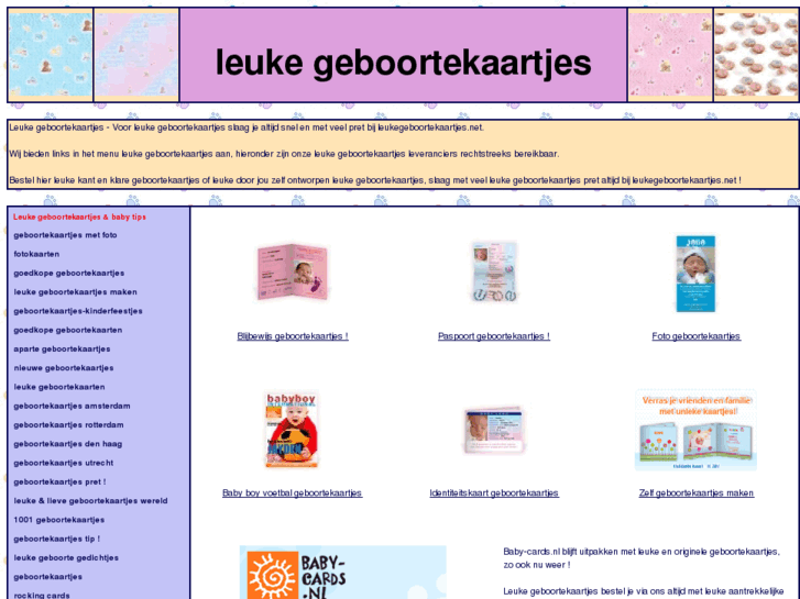 www.leukegeboortekaartjes.net