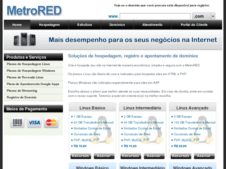 www.metrored.com.br