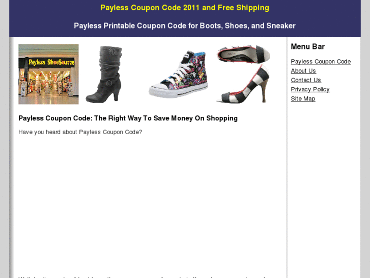 www.paylesscouponcode.info
