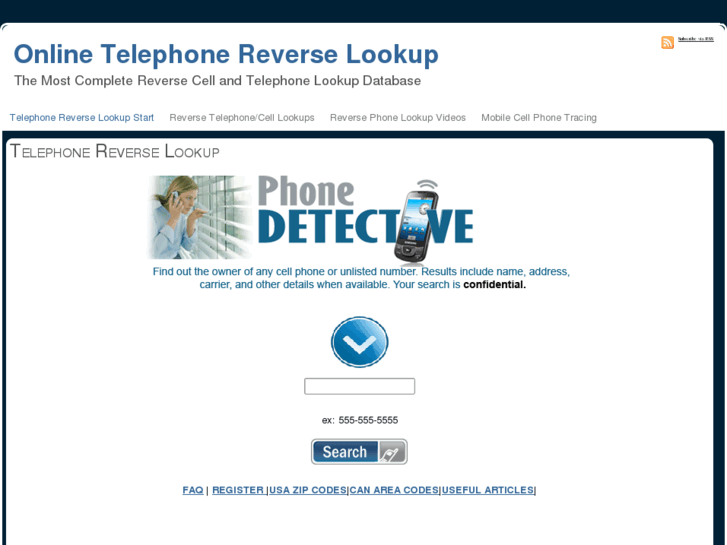 www.telephonereverselookups.com