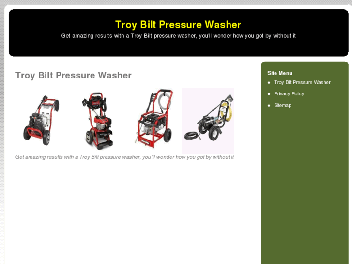 www.troybiltpressurewashers.com