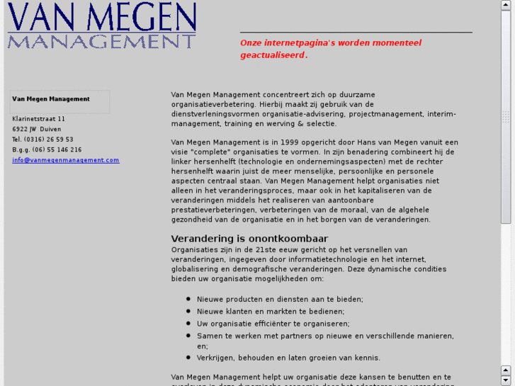 www.vanmegenmanagement.com