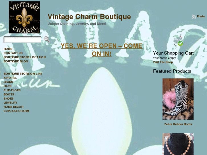 www.vintagecharmboutique.com