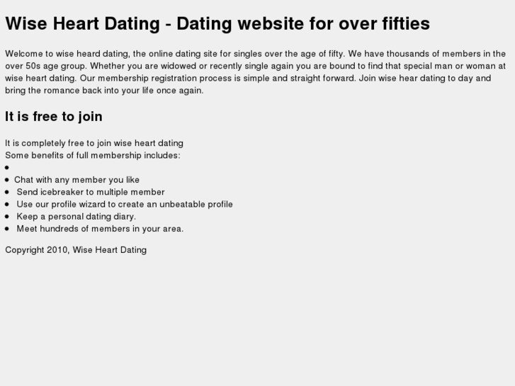 www.wiseheartdating.com