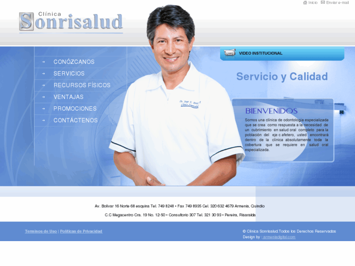 www.clinicasonrisalud.net