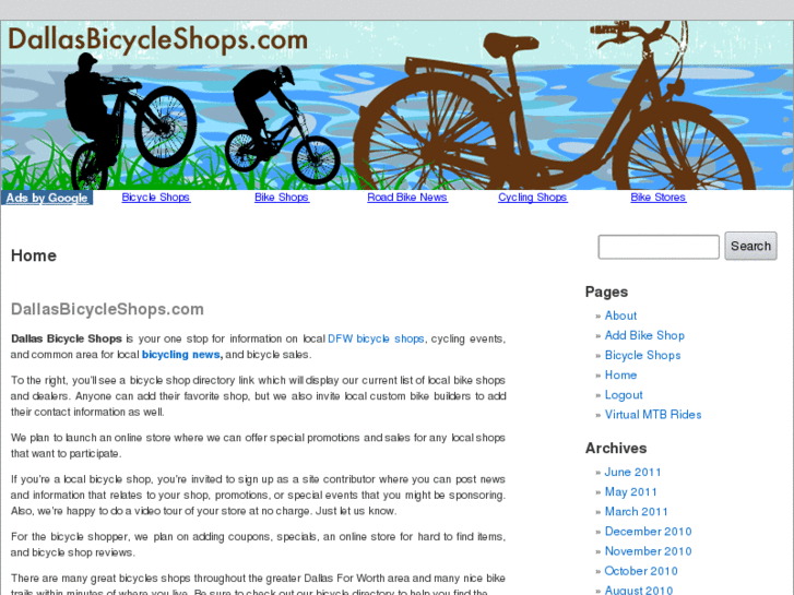 www.dallasbicycleshops.com