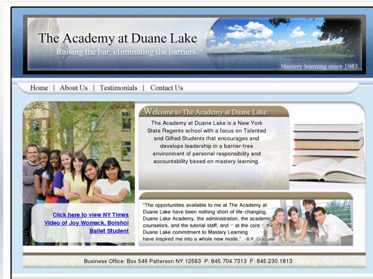 www.duanelakeacademy.org