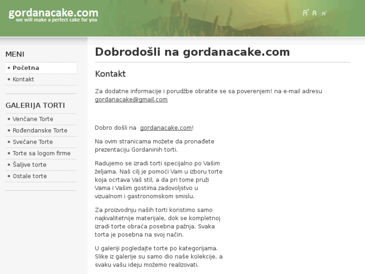 www.gordanacake.com