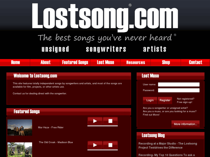 www.lostsong.com