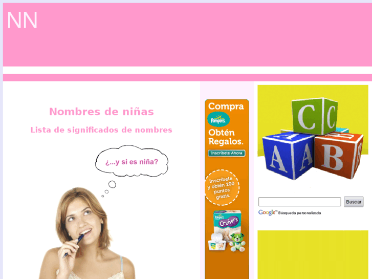 www.nombresninas.com