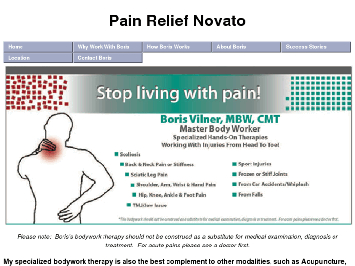 www.painreliefnovato.com