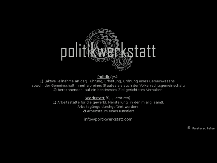 www.politikwerkstatt.com