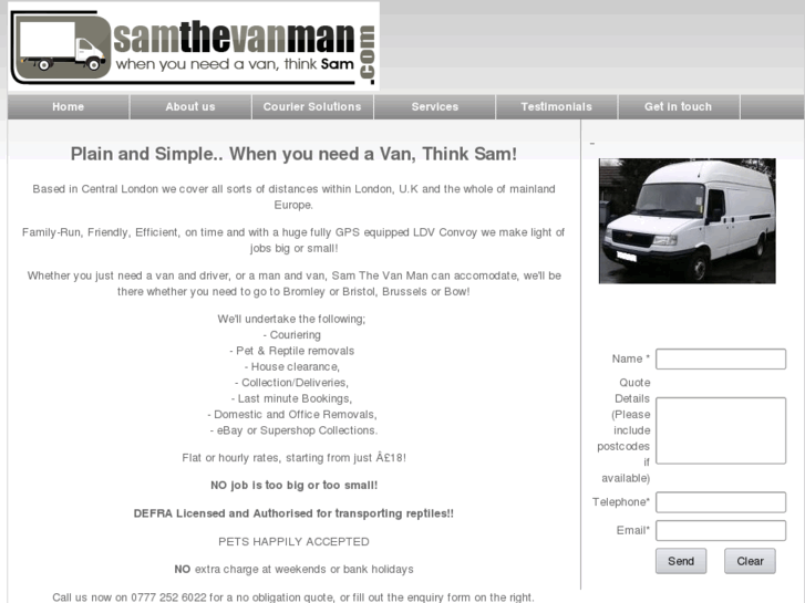 www.samthevanman.com