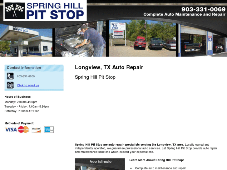 www.springhillpitstop.com