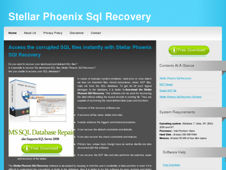 www.stellarphoenixsqlrecovery.com