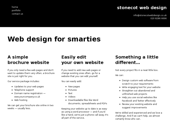 www.stonecotwebdesign.co.uk