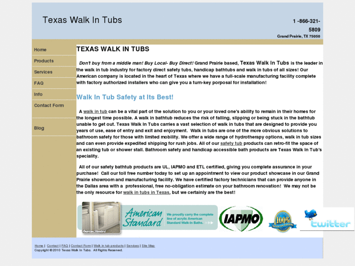 www.texaswalkintubs.com