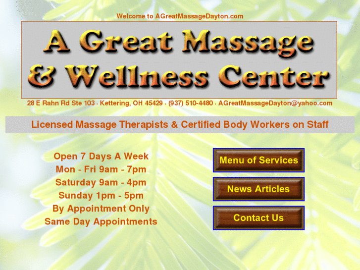 www.agreatmassagedayton.com