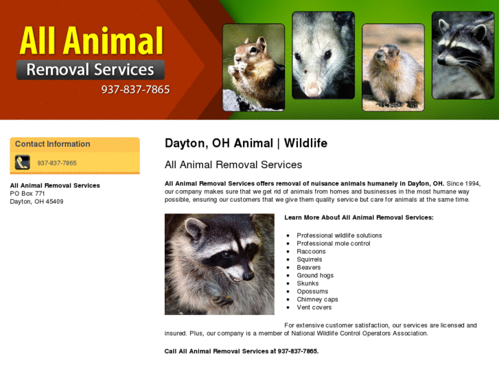 www.animalremovaldayton.com