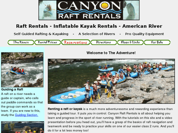 www.canyonraftrentals.com