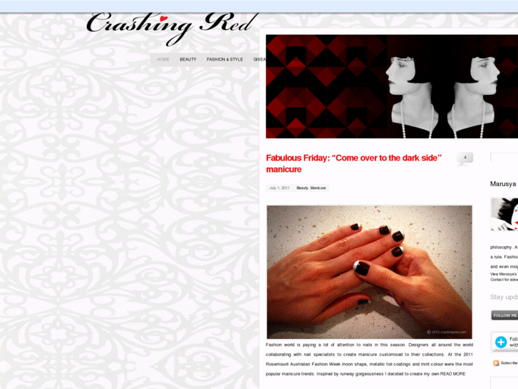 www.crashingred.com