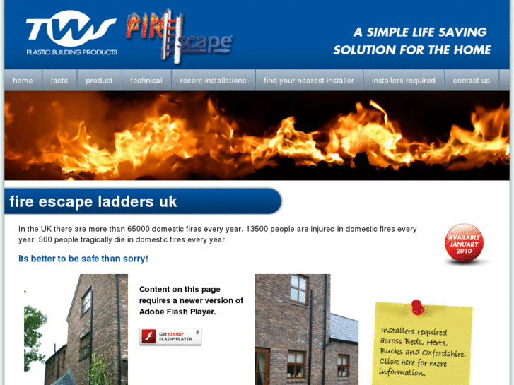 www.fireescapeladdersuk.com