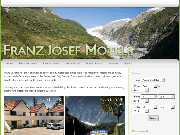 www.franzjosefmotel.co.nz