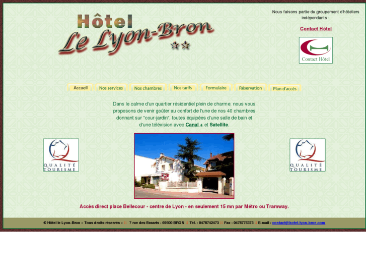 www.hotel-lyon-bron.com