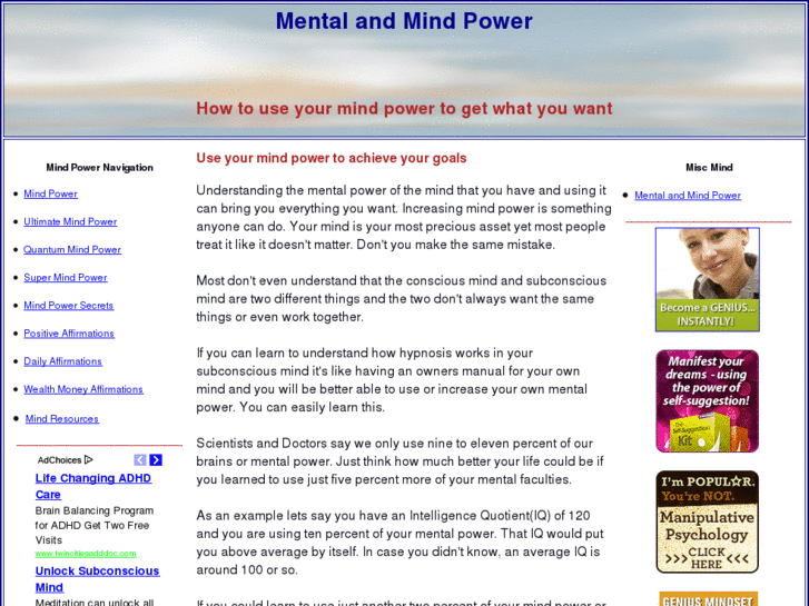 www.mentalpowerandthemind.com