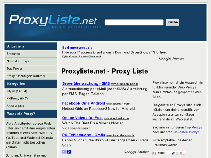 www.proxyliste.net