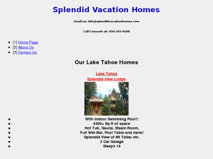 www.splendidvacationhomes.mobi