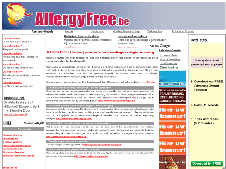 www.allergyfree.be