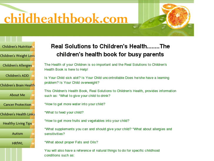 www.childhealthbook.com