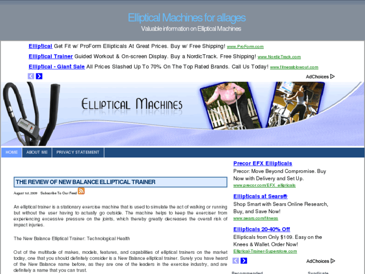 www.ellipticalmachinesforallages.com