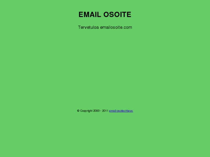 www.emailosoite.com