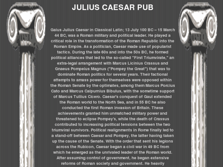 www.juliuscaesarpub.com